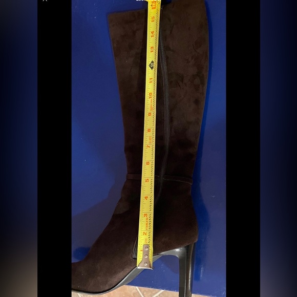BELLOFATTO ~ Dark Chocolate Brown Suede Boots ~ Made in Italy - Picture 10 of 10